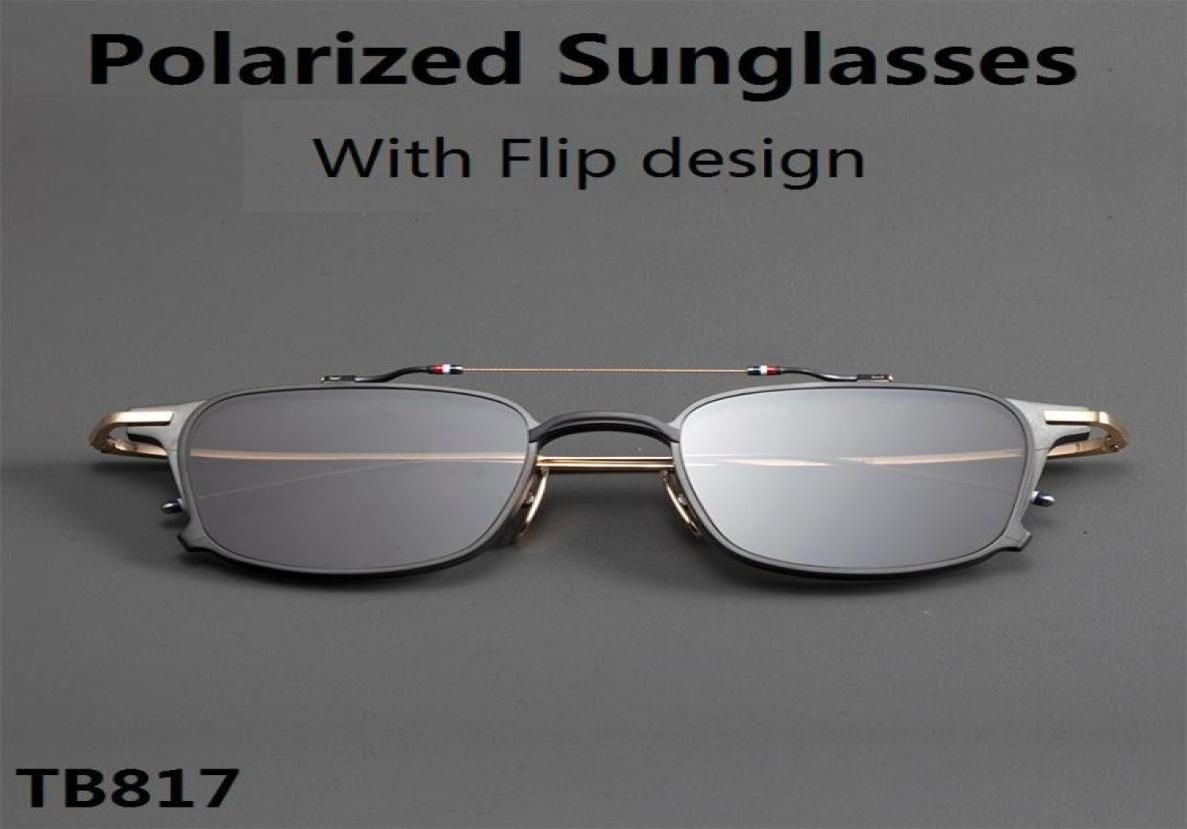 

Sunglasses Thom Brand Women Square Frame Flip Clip Myopia Polarized Sun Glasses Men Prescription Eyeglasses Original ClamshellSung5403167