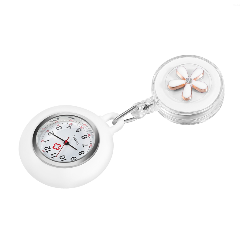 

Pocket Watches Fashionable Nurses Watch Ladies Women Table Clip Student, As shown