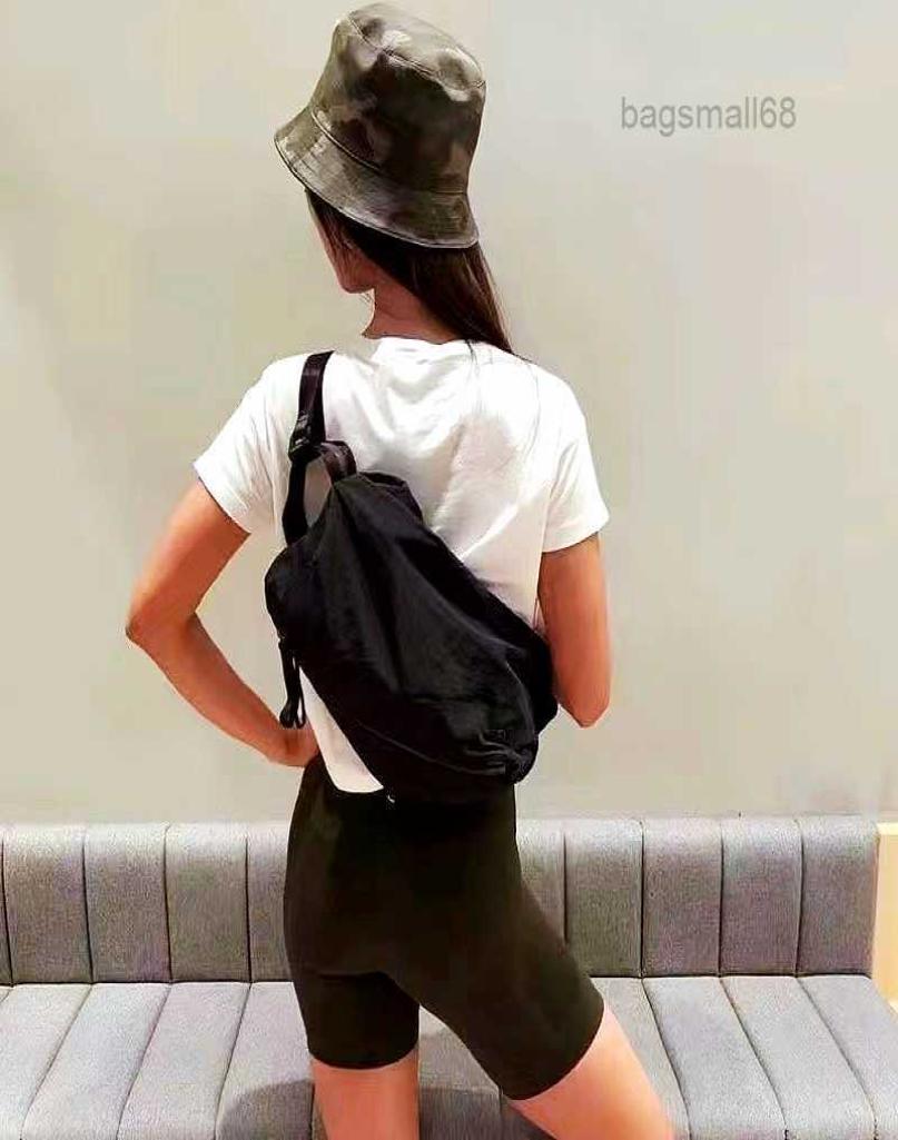 

lulul Style Fast Track Waist Bags Crossbody Bag Single shoulder Carrying 9L Chest Bag Multiple recitations Waterproof Solid Sports1408003, Brown