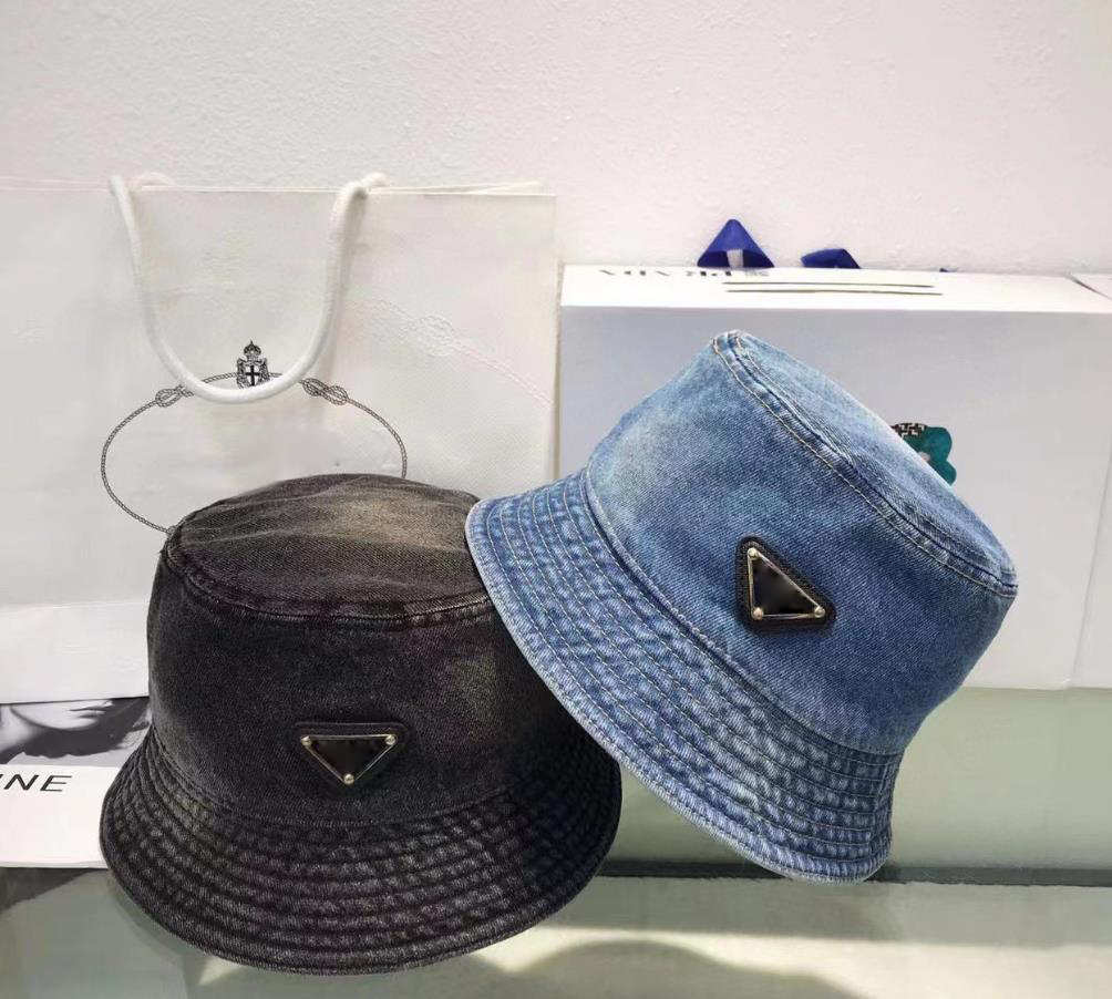 

Stingy Brim Hats Designer Hats Solid Color Washed Cowboy Fisherman's Hat women Outdoor Sun Hat, Deep blue