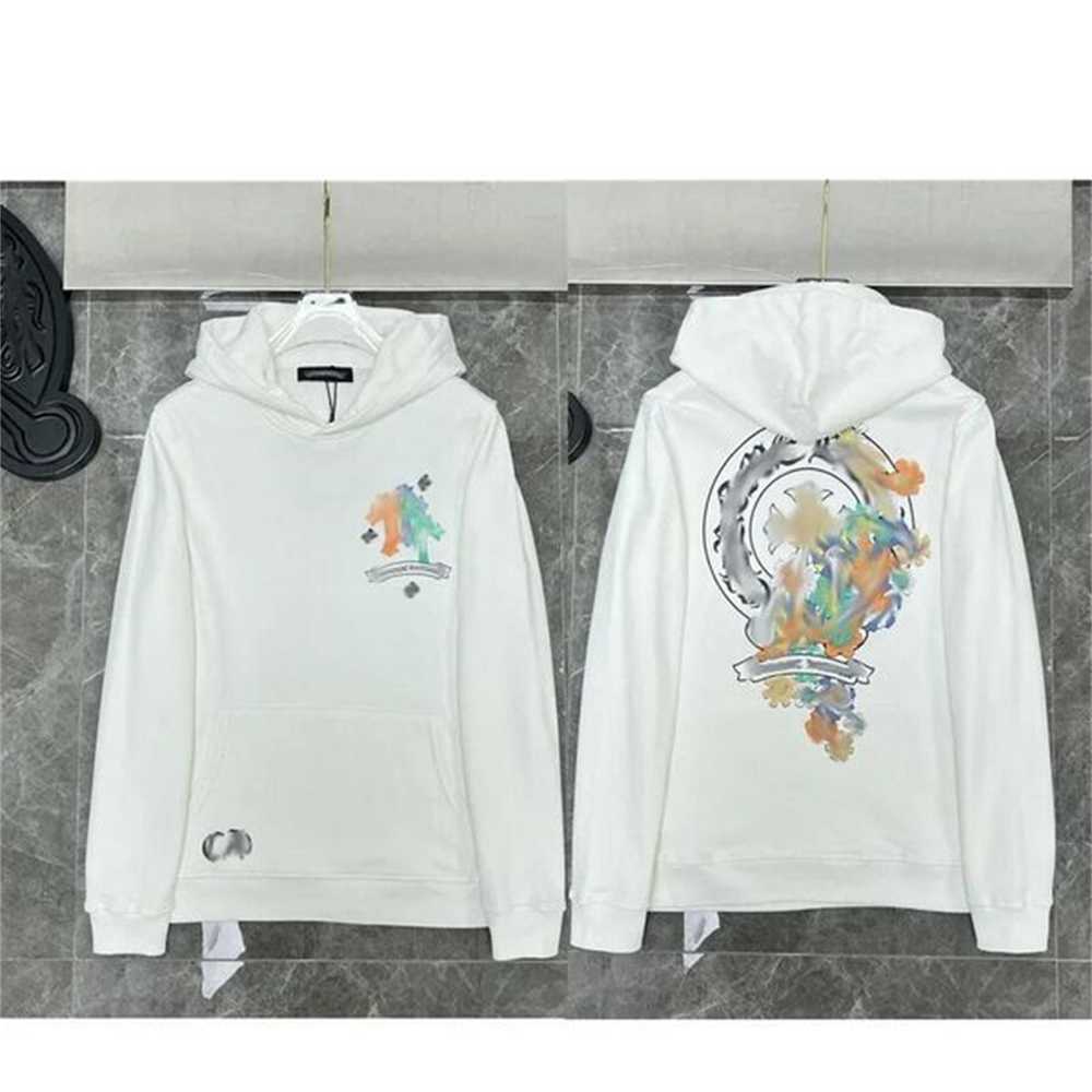 

Classic Fashion Luxury Mens Zipper Ch Hoodies Designer Horseshoe Sanskrit Cross Print Pullover Hooded High Quality Sweatshirts Sweater RRA9 7W10, Watermelon