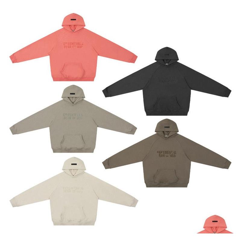 

Men' Hoodies Sweatshirts Ess Hoodie Men Women Designers Plover Essen Winter Warm Man Clothing Tops Clothes Hoodys High Quality Dr Dhl2H