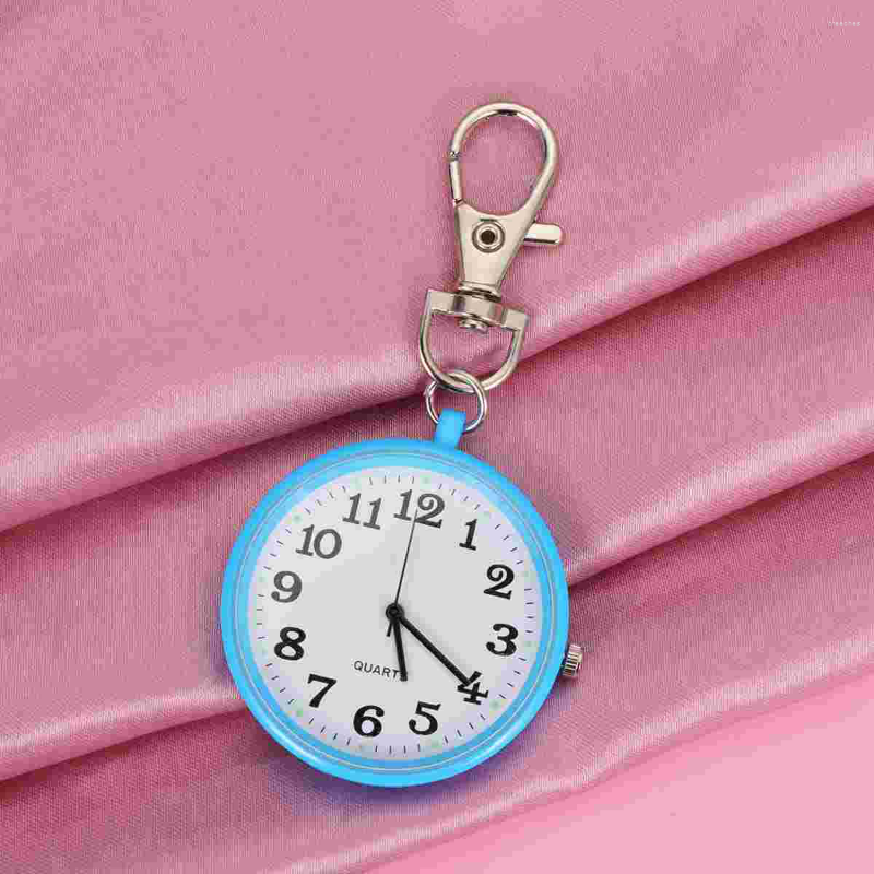 

Pocket Watches Digital Watch Necklace Table Chain Pendant Child Hanging, Sky-blue