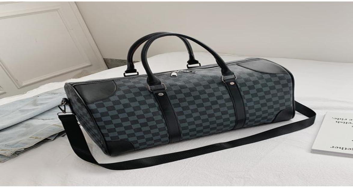 

Men Duffel Bags Fashion Designer Women travel bag Poker pu leather black flower luggage high quality handbags large capacity sport9985732, Sky blue