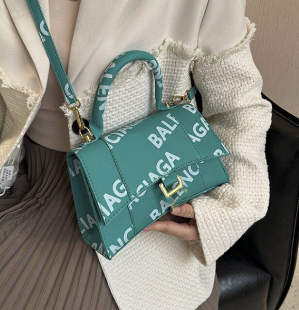 

6 Color!Luxurys Handbags Tote Bag Designer Hourglass Handbag Silver Handle Totes Shoulder Bags B Bling Shopping womens CrossBody Purses B2325