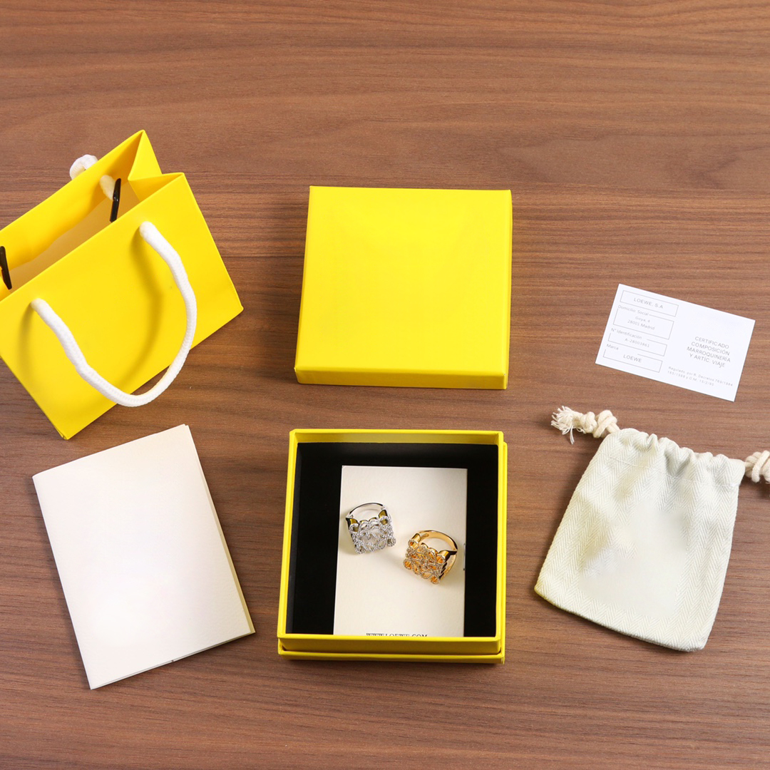 

Classcial fashional Couple Ceramic loewe Ring Fashion Designer Women Jewelry Lady Party Gifts Rings Women men wedding gift