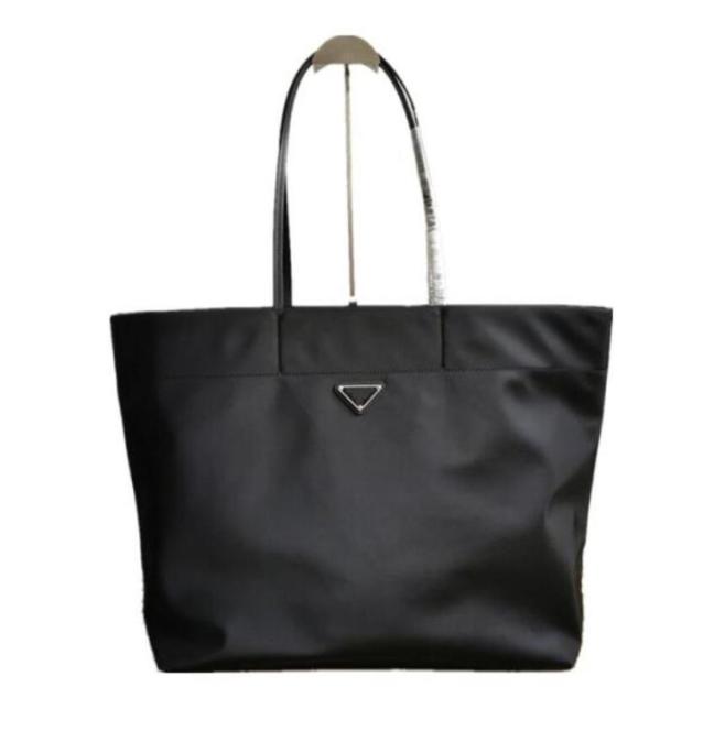 

ADA Whole P Luxury Designer Brands Shopping Bags Women Triangle Label Waterproof Leisure Travel Bag Large Capacity Nylon Mommy4166490, Black