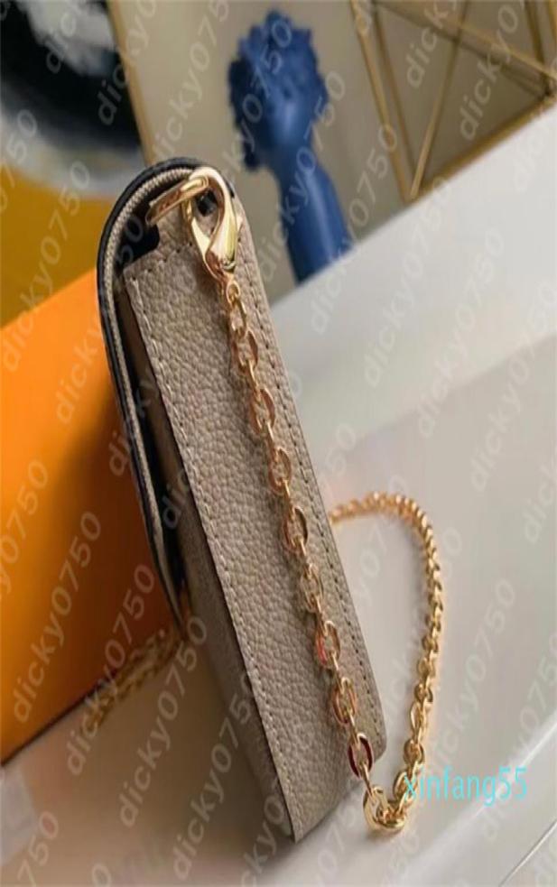 

dicky0750 Embossed flower handbag Felicie Leather clutch women Bags corss body card holder fashion chain purse lady shoulder bag m9380709, Sky blue