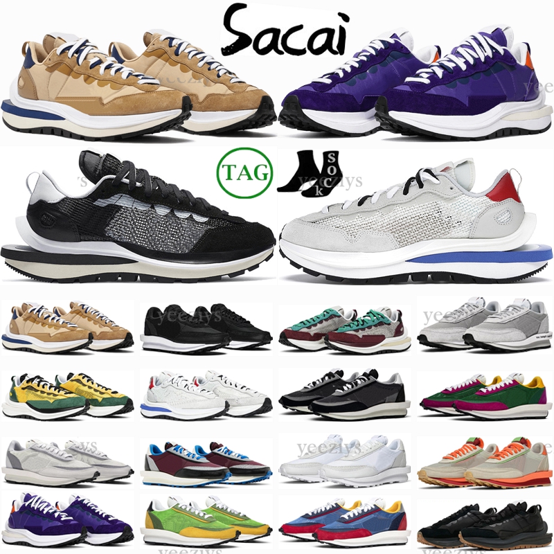 

Running shoes waffle vaporwaffle men womens LDWaffle Black White Nylon Royal Fuchsia Sail Gum Obsidian Cool Grey Net Orange trainers Sports sneakers tennis, # 6