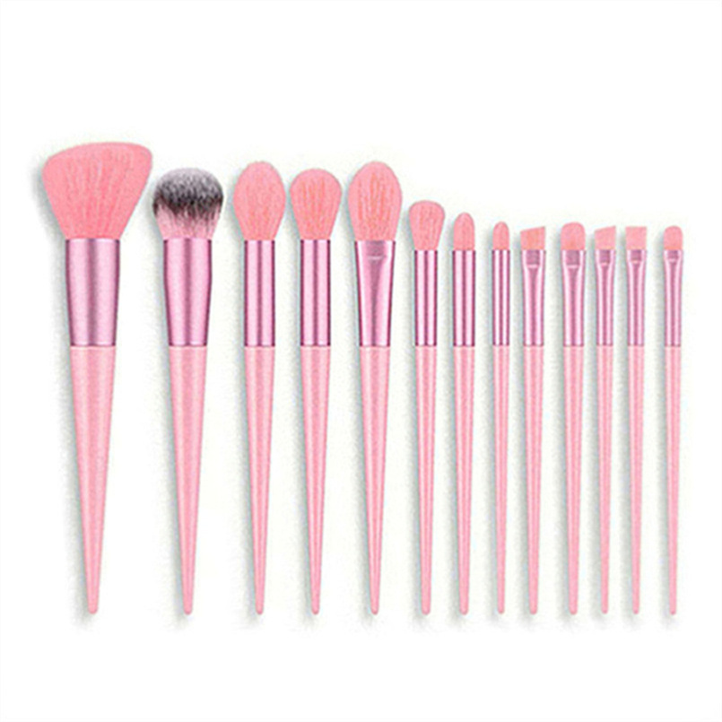 

13Pcs Soft Fluffy Makeup Brushes Set for cosmetics Foundation Blush Powder Eyeshadow Kabuki Blending Makeup brush beauty tool D68