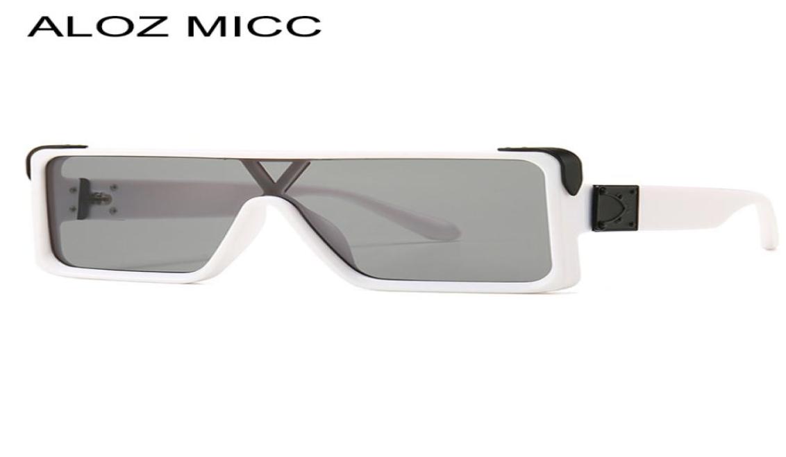 

ALOZ MICC Oversized SI FANG Sunglasses Men Women Brand Square Onepiece Sun Glasses Fashion Goggle Glasses Female Shades A6016131113