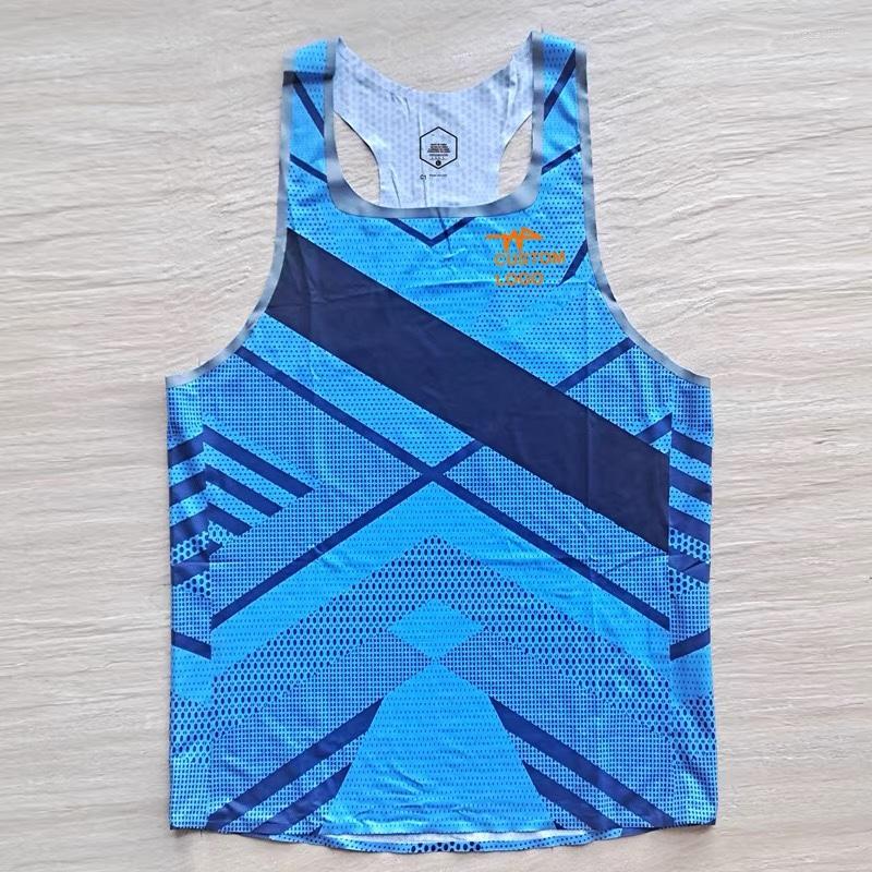 

Men's Tank Tops 2023 ACKS National Team Man Fast Running Net Breathable Vest Speed Professional Athlete Track Field Singlet Customizable, Logo pants