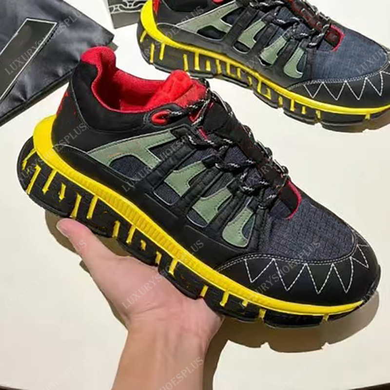 

Designer Shoes Women Men Sneakers Casual Shoe Fashion Patchwork Breathable Mesh Trainers Lace-up High-quality Leather Trainer Flower Sneaker, # 7