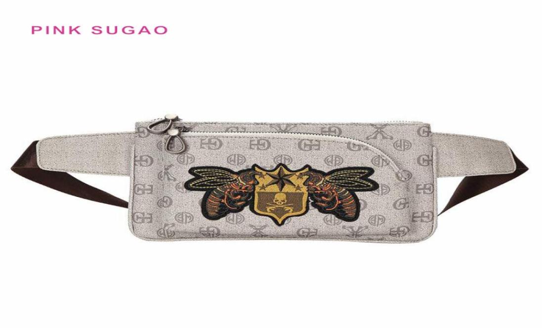 

Pink sugao designer waist bags men chest bags new fashion crossbody bag embroidery wind street waist s bag factory wholes bag8996873, Sky blue