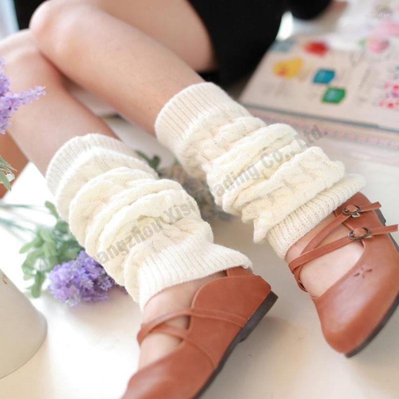 

Women Socks Winter Knit Crochet Knitted Legging Stripe Boot Cuffs Thigh High, Black
