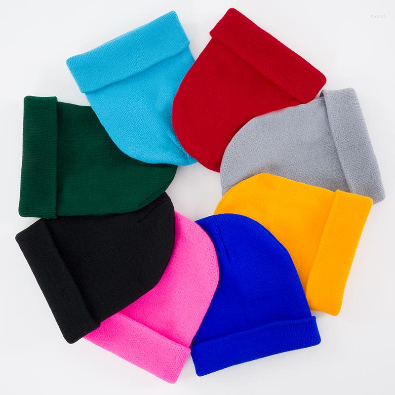 

Berets Knitted Beanie Women's Hat Winter Men Beanies Warm Casual Slouchy Solid Color Crochet Bonnets For Women Cute, Blue