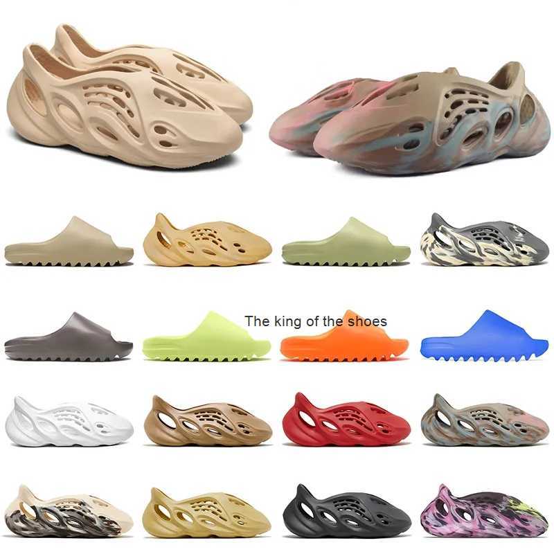 

Designer Slippers Mens Womans slider Foam Runner Vermillion Mineral Blue Onyx Pure Sandals Slide Slipper Ochre Bone Resin Clog Desert Ararat runr slides shoe 36-46, 12