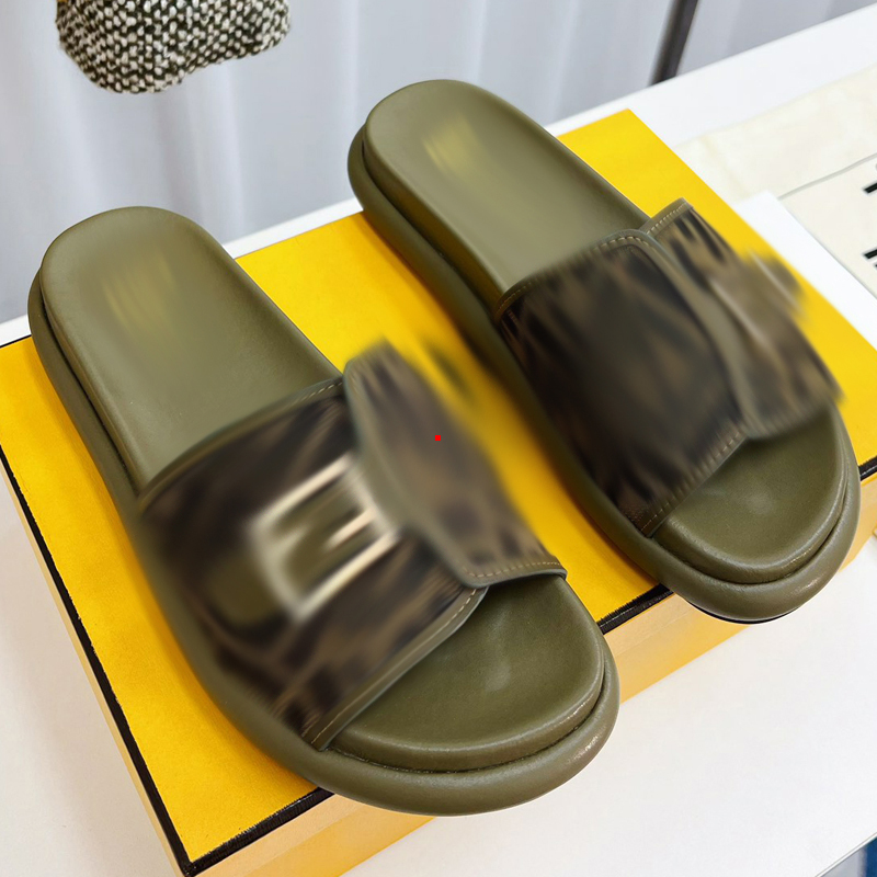 

2023 Fashion Luxuries Designers Summer Flat Slipper Sheepskin Diamond Lattice Women Designer Sandals Genuine Leather Shoes With Box -158, Picture color