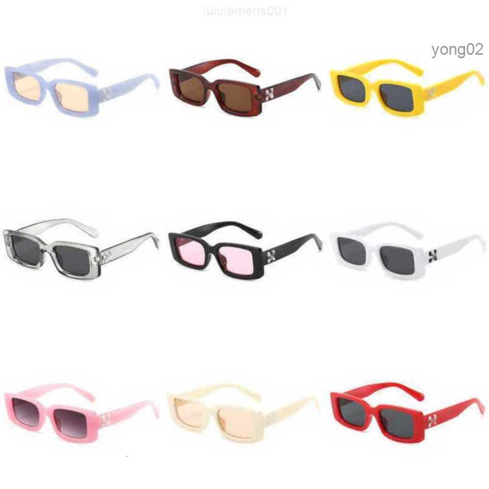 

Sunglasses Luxury Fashion Offs White Frames Style Square Brand Men Women Sunglass Arrow x Black Frame Eyewear Trend Sun Glasses Bright