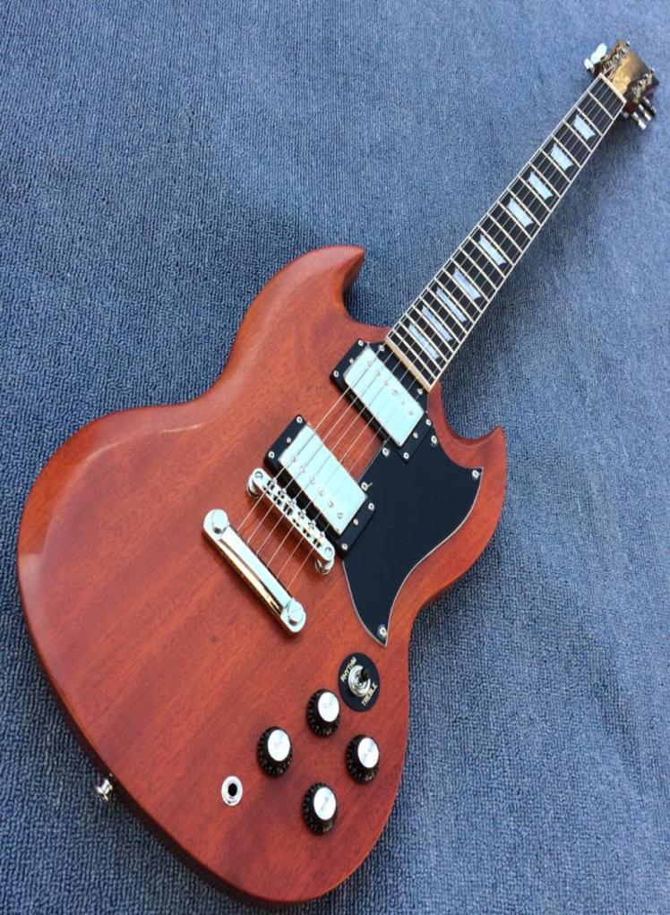 

High Quality SG Electric GuitarMahogany body and neckRosewood FingerboardHalf light completion2877631