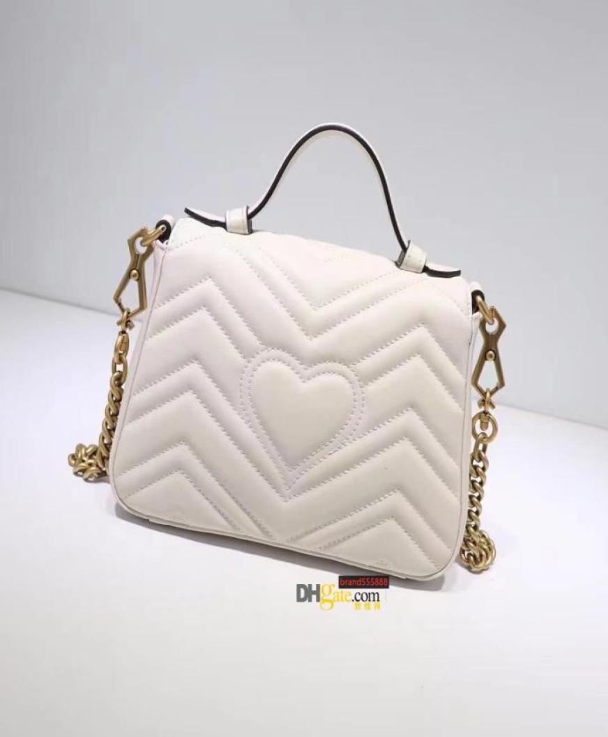 

Leather shoulder bag chain fashion wave wallet high end handbag presbyopia card holder evening dress high qualitymessenger wholesa9386897, Red