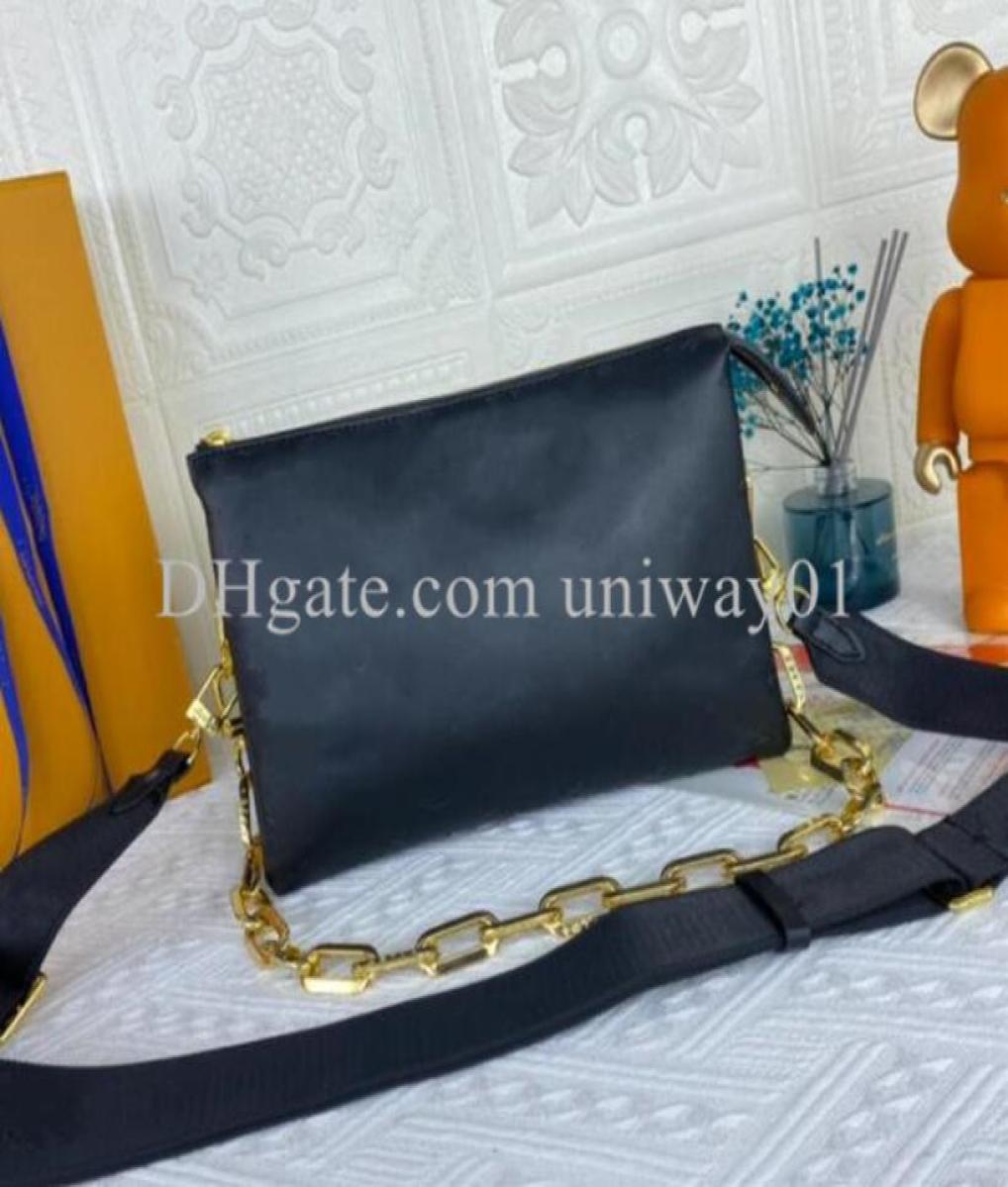 

Woman Handbag Purse Bag women shoulder chain cross body clutch flower embossed fashion messenger luxury designer7381771, Sky blue