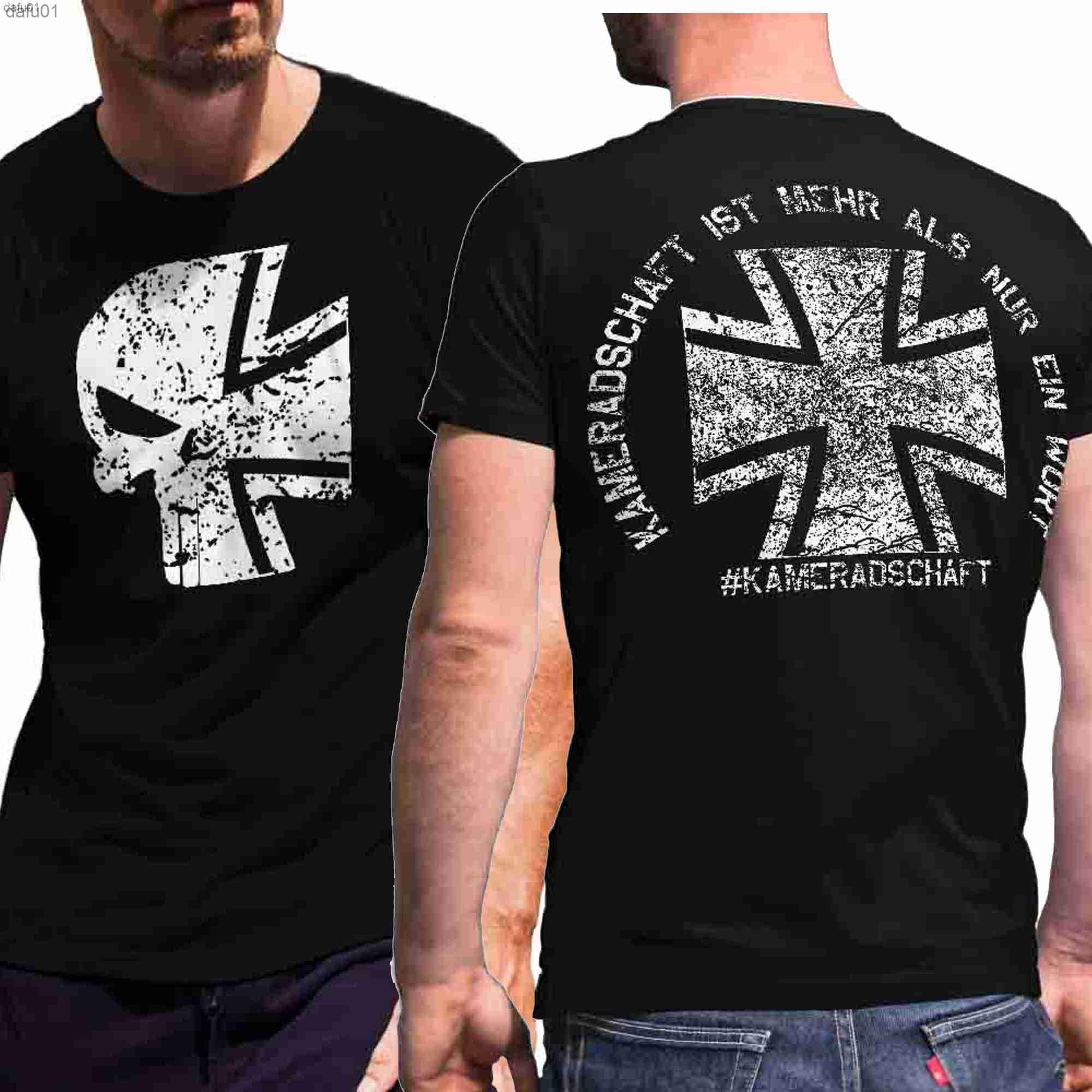 

Men's T-Shirts Bundeswehr Kameradschaft. Cool Federal Military Comradeship T-Shirt. Summer Cotton Short Sleeve O-Neck Mens T-shirt New S-3XL L230520 L230520, Black