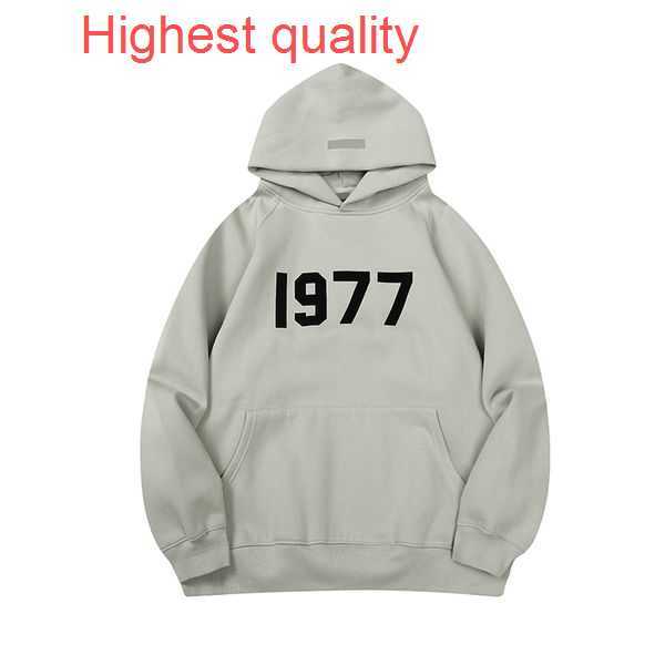 

Fear of Essentialhoodie 1977 Designer Essen Hoody Men Essentail Pullover Oversized Clothing Quality Mens Hooded Refflective Letter Print 3 2ZHG