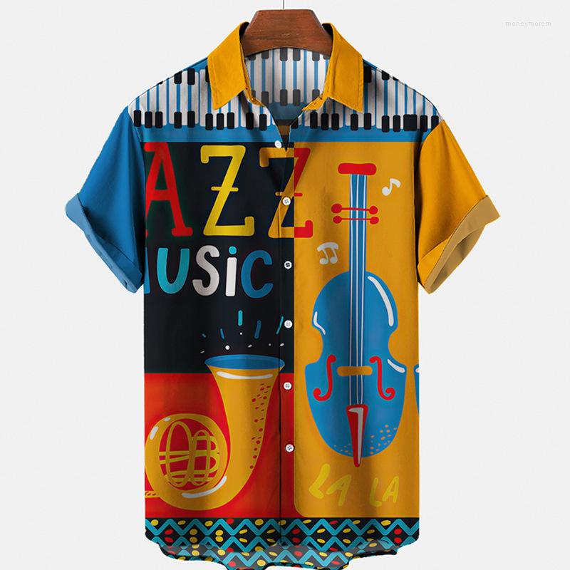 

Men' Casual Shirts Hawaiian Men' Short Sleeve Shirt For Men Party Kemeja Pria Korea Style Spring And Summer, Jita
