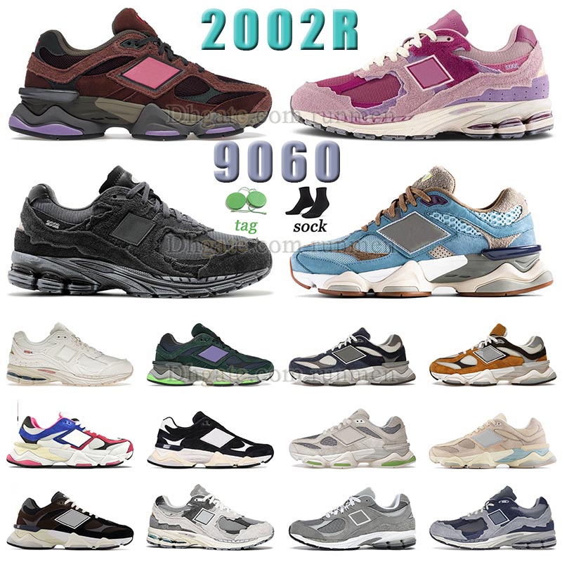 

2002 R 2002r Casual Shoe 9060 Designer Mens On Protection Pack Rain Cloud womens shoes Sneakers Pink Purple Grey Sea Salt Black Phantom Basement New Ballance Trainers, C37 camo green nettle green 36-45