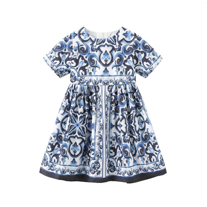 

Girl Dresses 2023 Design Kids For Girls Clothes Sleeveless Children Clothing Princess Dress Summer Baby 2-10Y, 99
