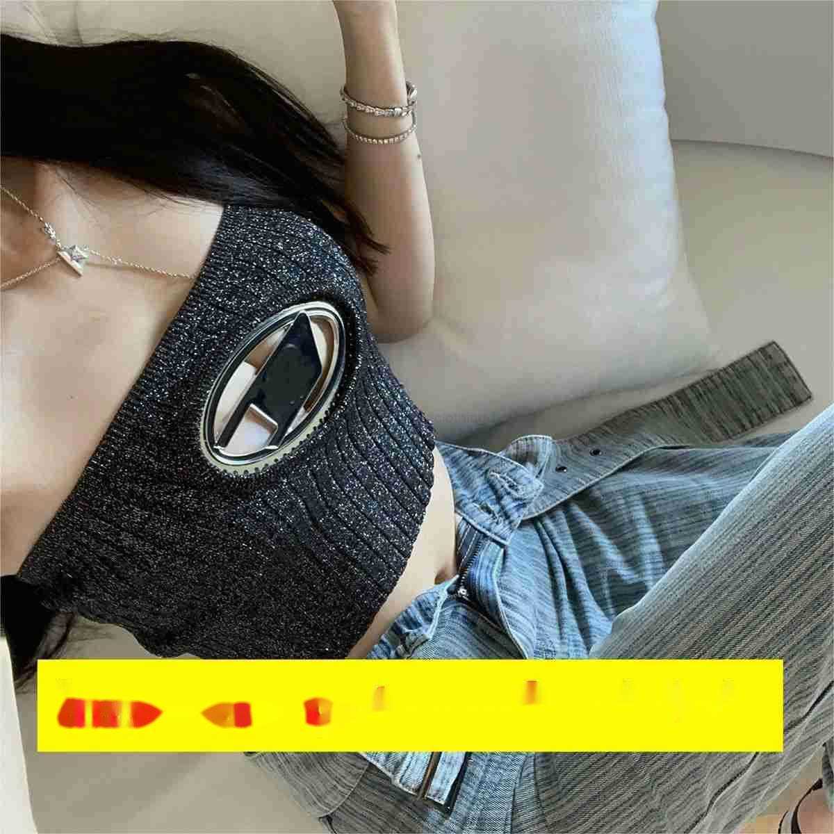 

Women' Tanks Camis Fashion diesel top Designer diesel shirt High Quality Newest Womens Letter Print Short Sleeve Round Neck Cotton Tees V2WX