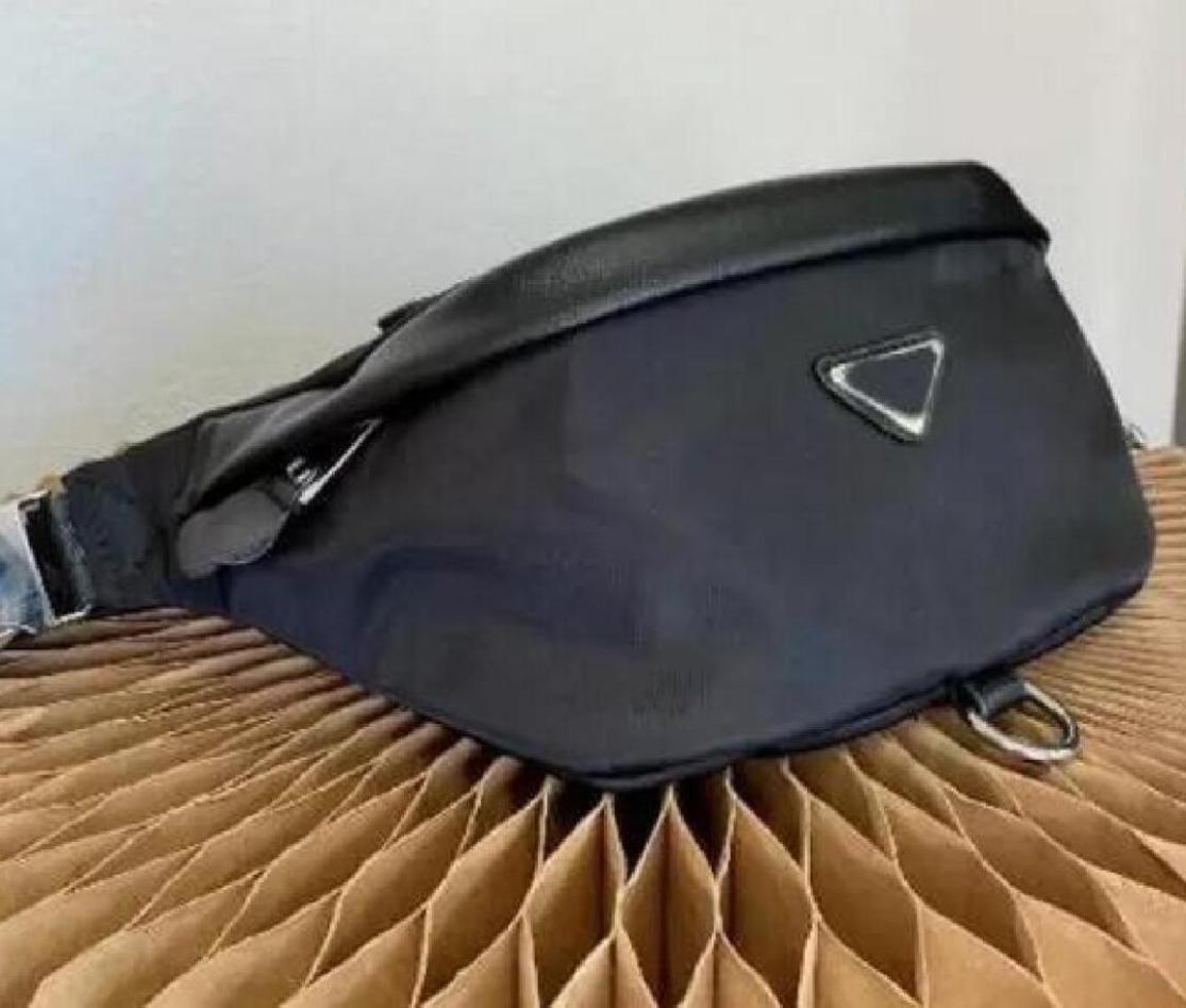 

2022 Designer Women men waist Bags fashion shoulder bag high quality nylon chest belt crossbody bag handbag Fannyback bumbag purse3891262, Black
