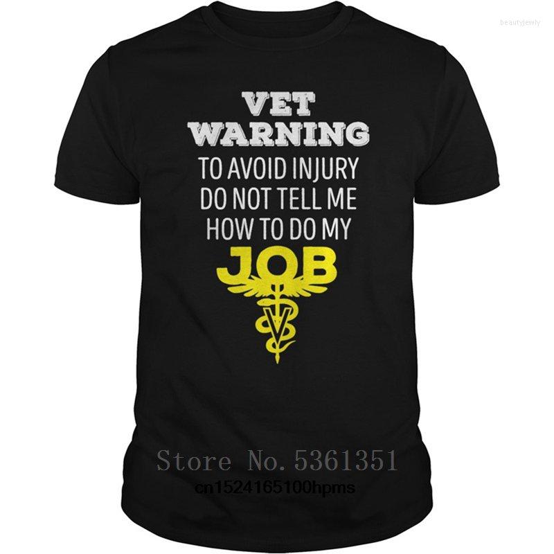 

Men' T Shirts Cool Men Shirt Women Funny Tshirt Vet Warning Veterinary Novelty T-Shirt Short Sleeve, Women-white
