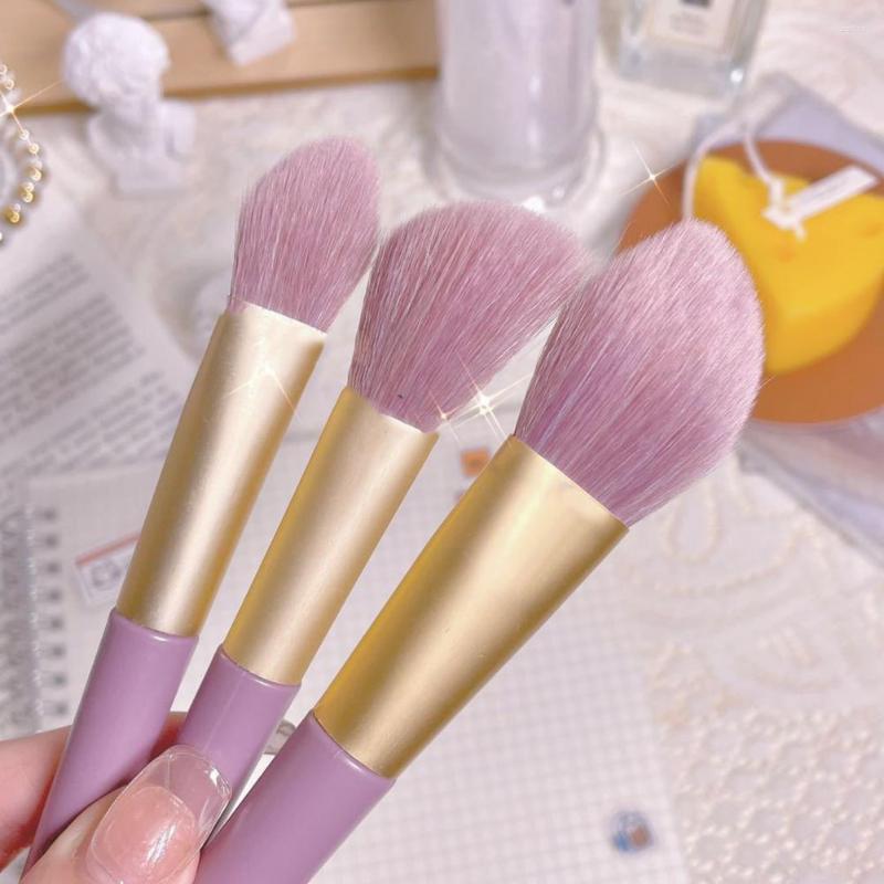 

Makeup Brushes Multi-styles 1 Set Durable High Gloss Handle Brush Easy To Clean For Artists