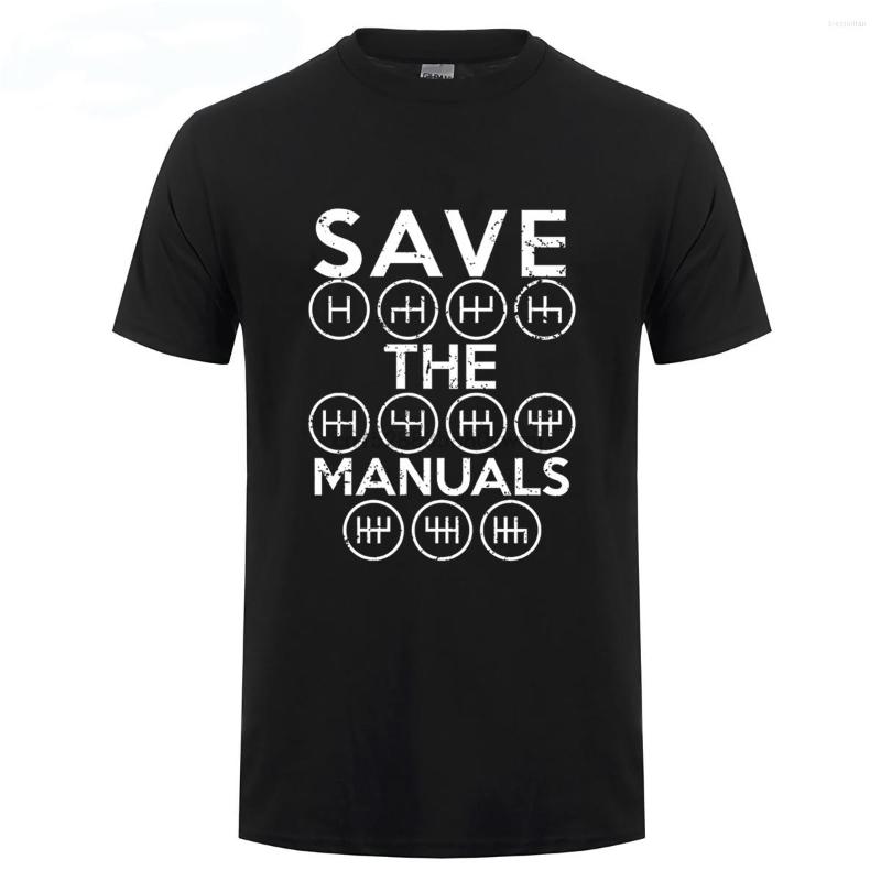 

Men's T Shirts Save The Manual Gearbox T-shirt, Bk