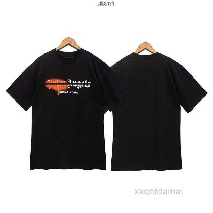 

Designer Pa T-shirt Luxury Tees Print Palms t Shirts Mens Womens Angle Short Sleeve Hip Hop Streetwear Tops Clothing Clothes 24s7xhq5rq0t
