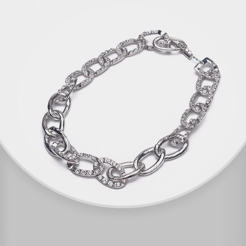 

Chains Amorita Boutique Sparkling Stars Sparkle Zircon Necklace Luxury Style