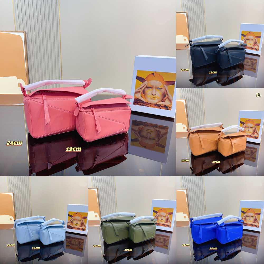 

line designer Bags unisex high quality crossbody shoulder purse Solid Color Handbag Cowhide purse men women luxurys bags 230524, Style 1--dark blue--19*8*13cm