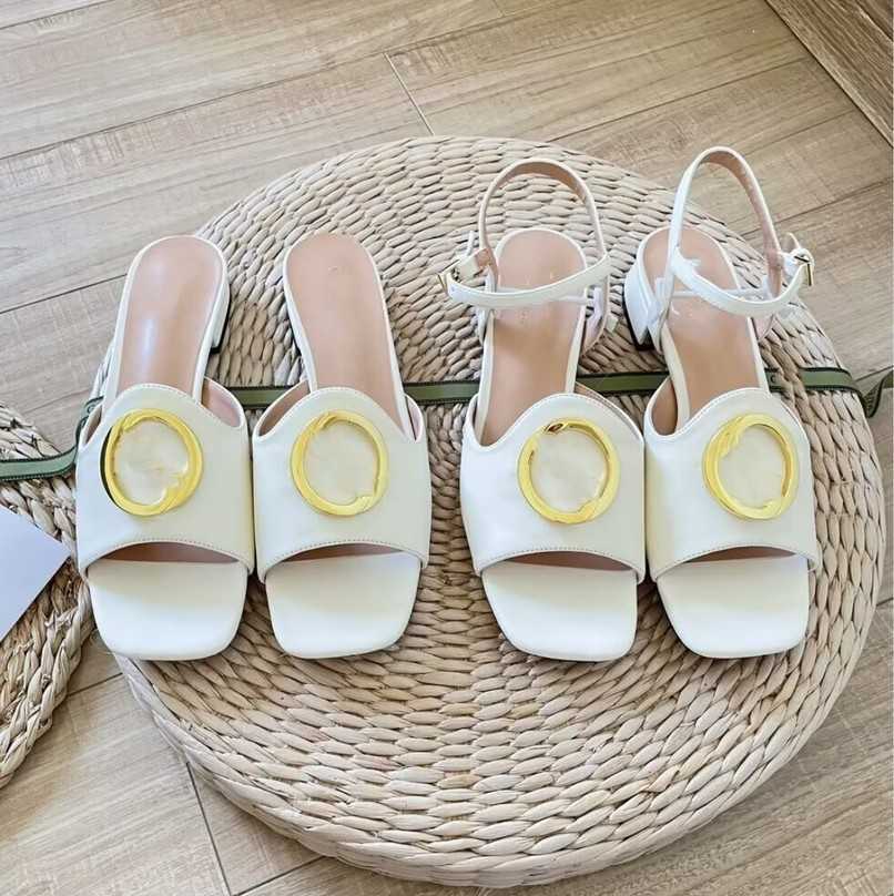 

Gold Buckle Leather Slippers Thong Sandal Slingbacks for Women Double G Designer platform slides wedge Pattern Embroidery G Letters Beach Casual Slides Flip Flops, Lhgcg7