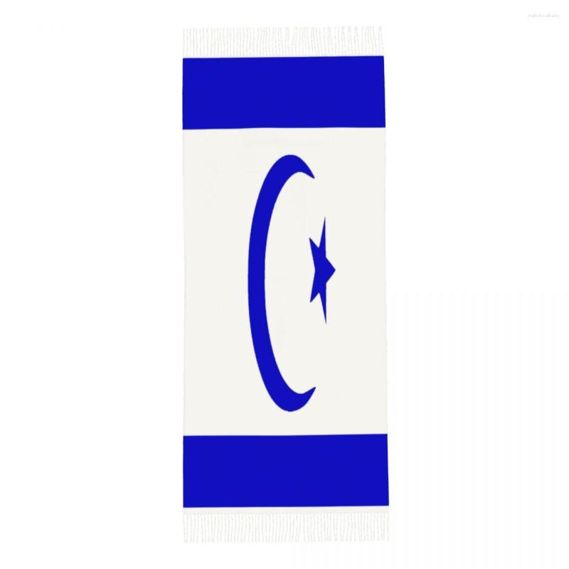 

Scarves Women Scarf Islamic Israel Flag Winter Shawls Thin Wrap Lady Tassel Warm Hairy Bufanda Stole