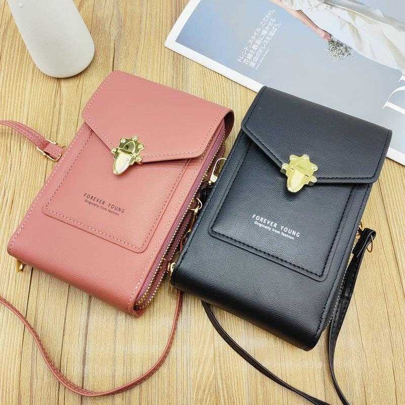 

Simple Vertical Mobile Phone Bag Womens Wallet Spring And Summer Fashionable Stylish One Shoulder Crossbody Small, Red