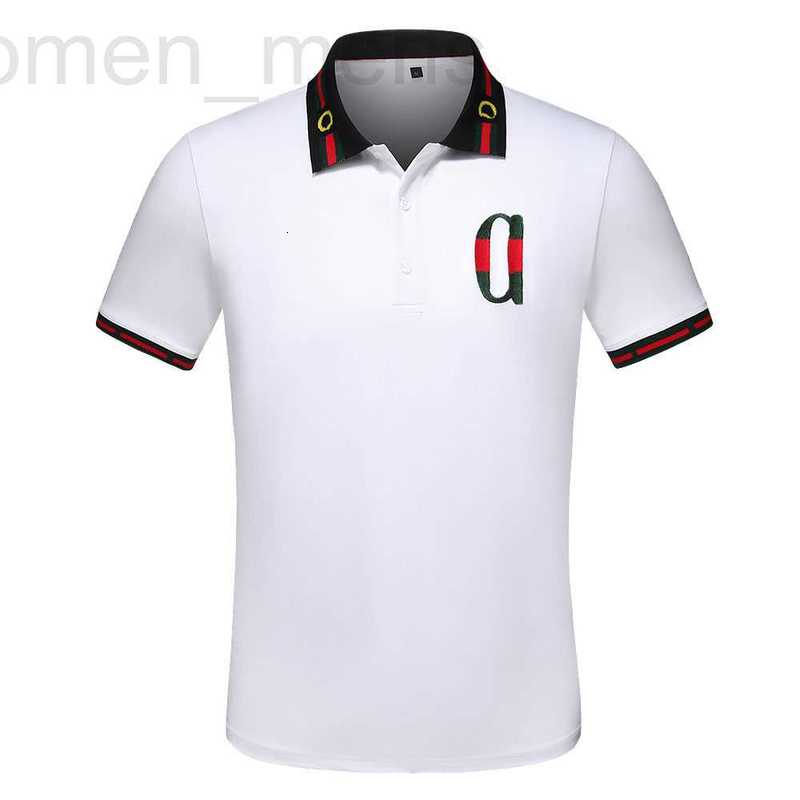 

Men's Polos designer Luxury Italy TT-Shirt Designer PoShirts Street Embroidery Garter Snakes Little Printing Clothing Mens PoSh56 1IJG