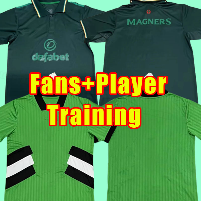 

Training 23/24 Celtic Soccer Jerseys KYOGO JOTA AJETI Daizen Carter-Vickers 2023 2024 McGregor ABADA TURNBULL STARFELT 3RD Football Shirts Fans Player version ICON
