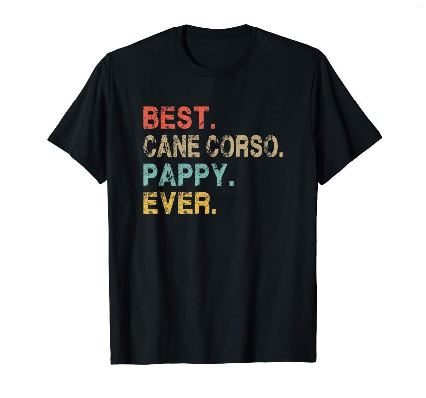 

Men' T Shirts Cane Corso Pappy Ever Funny Father' Day Gift T-Shirt-Men' T-Shirt-Black, Men-darkpurple