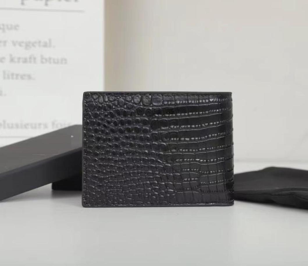 

Men wallets designers wallet bag Real leather Purse fashion credit card bank slot pocket bags Business Purses Holder Black Gold Si7512406, Red