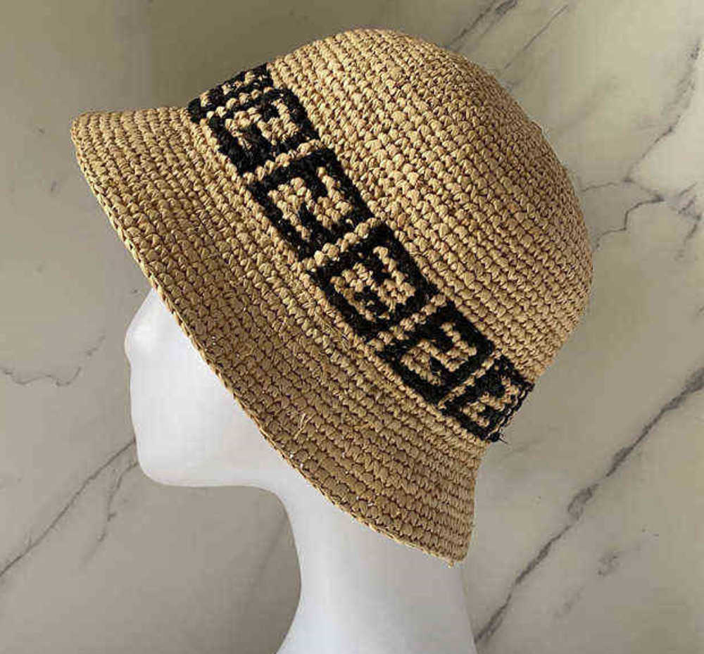 

2023 New womens mens new 23ss Raffia Letter fashion brand Hats Natural Straw Outdoor Protection womens mens Hats, Herbal color