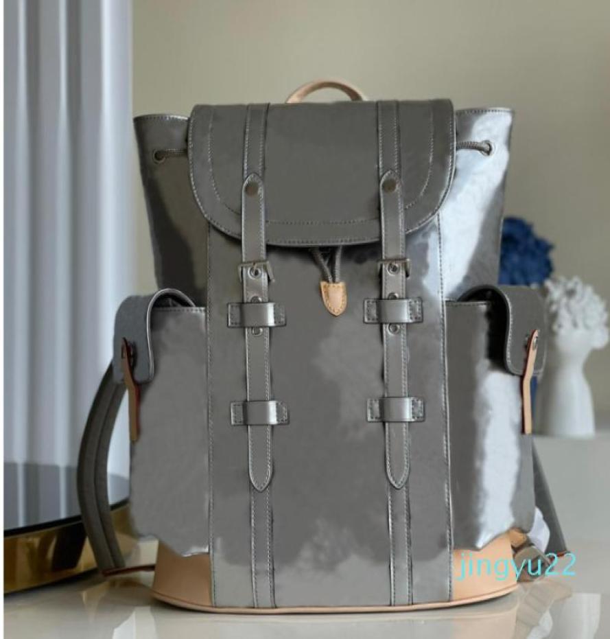 

2021 mirror backpacks mens womens top quality geninue leather designer Sport bags Outdoor Packs pink silver backpack travel5977133, Sky blue