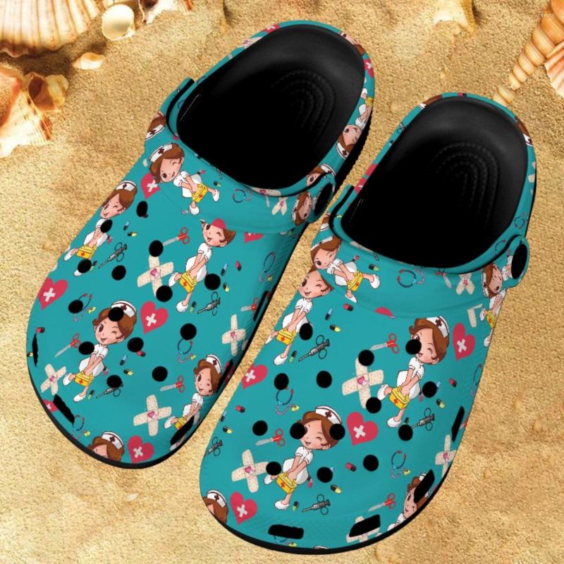 

Slippers Women's Sandals Kawaii Print Lightweight Soft Flat Shoes Comfortable Breathable Non-slip Home Beach Casual Gift, Kb1111bz39