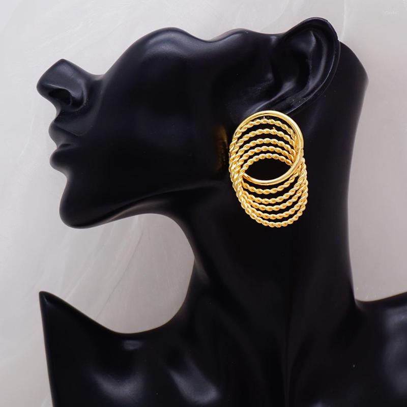 

Dangle Earrings Exquisite Round Shaped Cute Style For Women Wedding Gift Party Date Attendance 2023